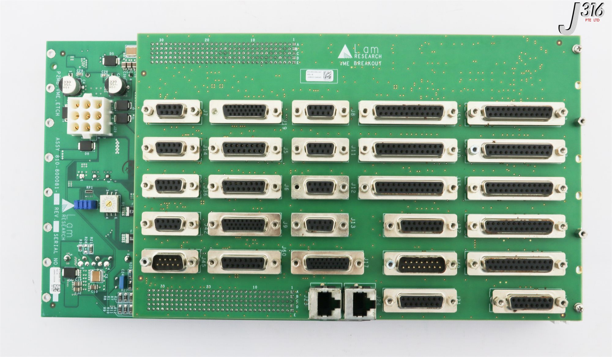 だて 32797 LAM RESEARCH PCB ASSY, VME BREAKOUT W/ 810-800081-022 810